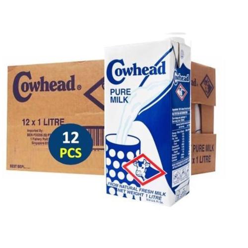 COWHEAD FULL CREAM MILK 1LTER [CTN12]
