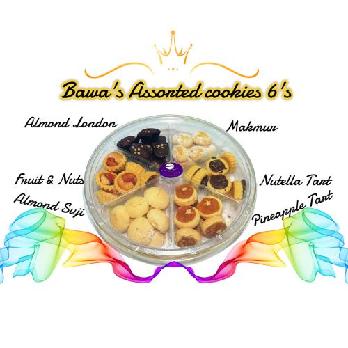 BAWAS ASSORTED COOKIES 6&amp;#039;S