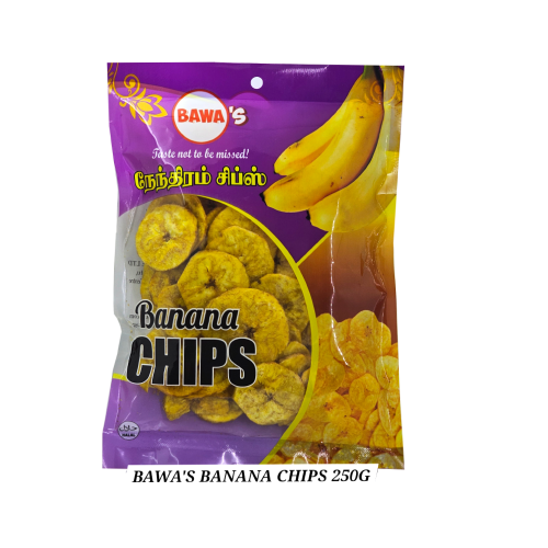 Bawas Banana Chips Spicy Small 80g x 20 pkt