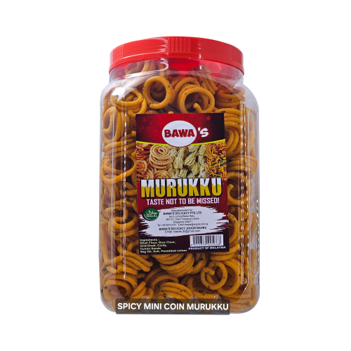 Bawa’s Spicy Mini Coin Murukku 750g
